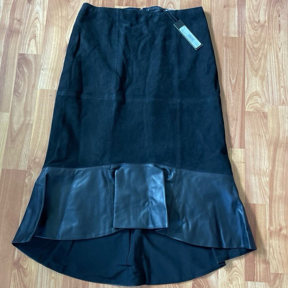 Alice +Olivia Black Skirt